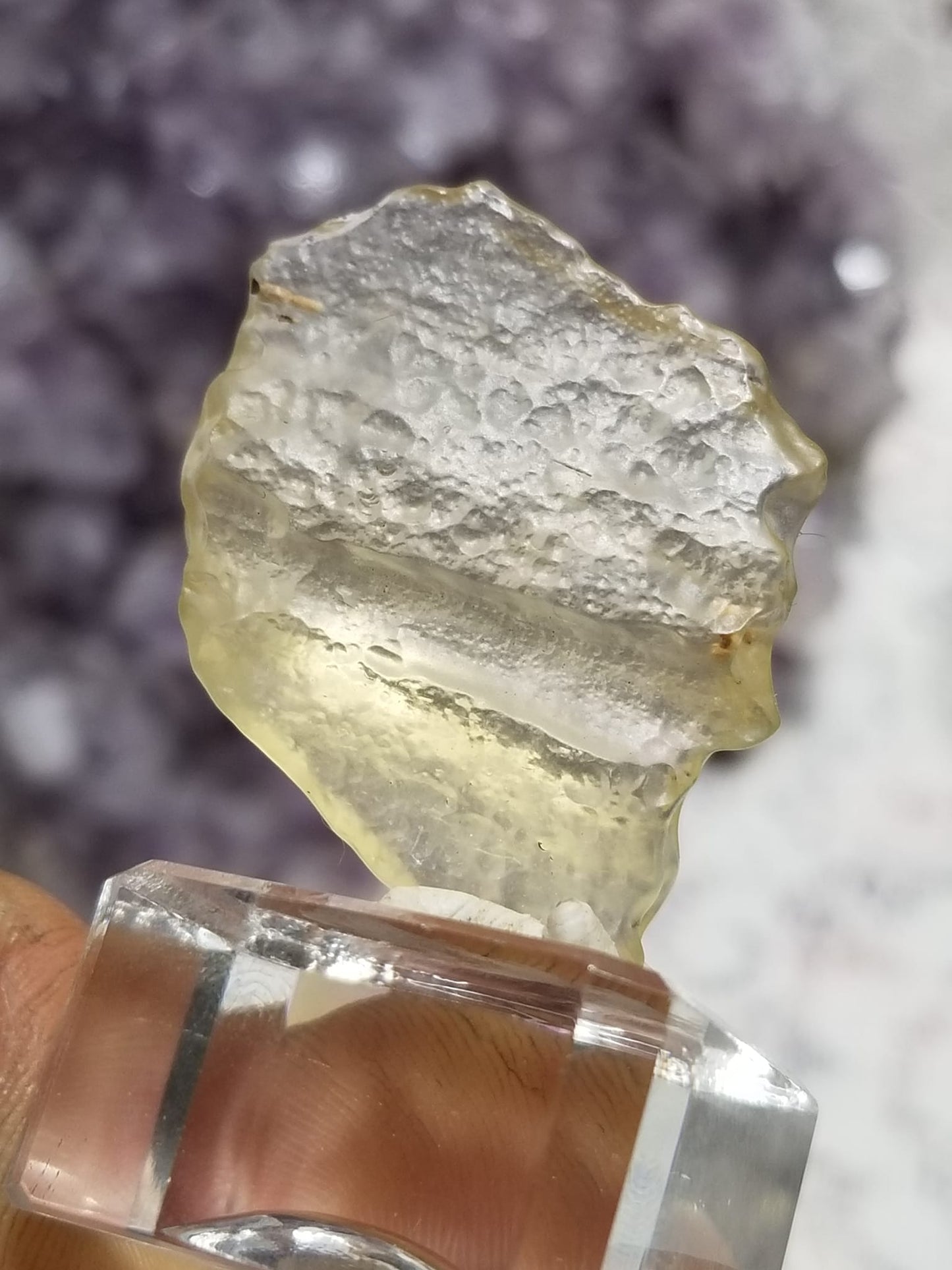 Libyan Desert Glass lechatelierite