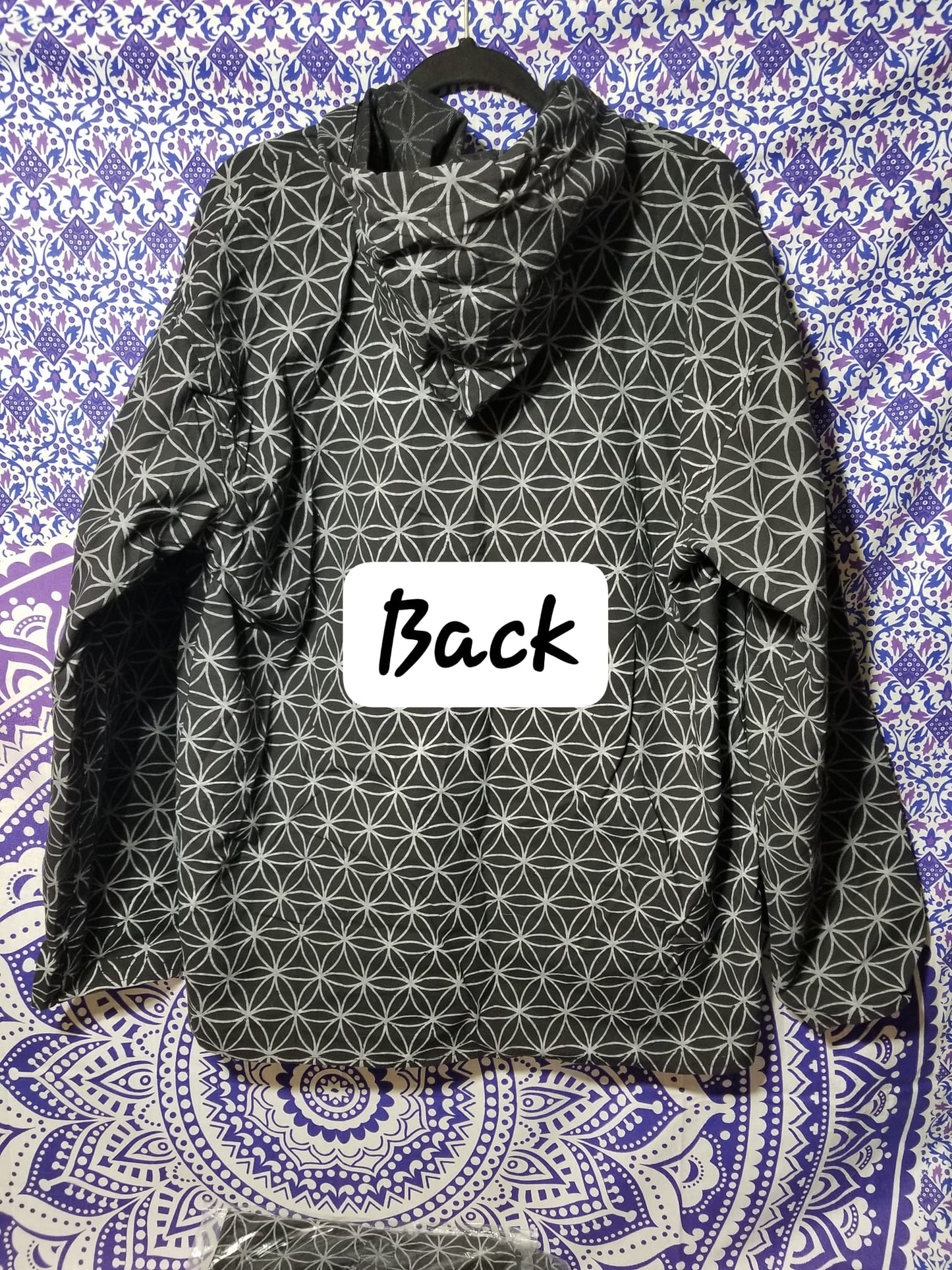 Cotton Flower of Life Hoodie