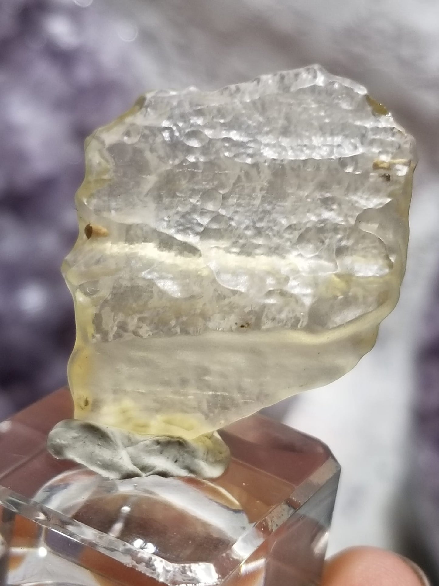 Libyan Desert Glass lechatelierite