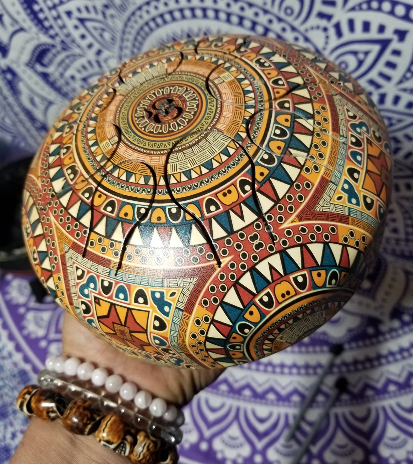 6 Inch Mandala Steel Tongue Drum