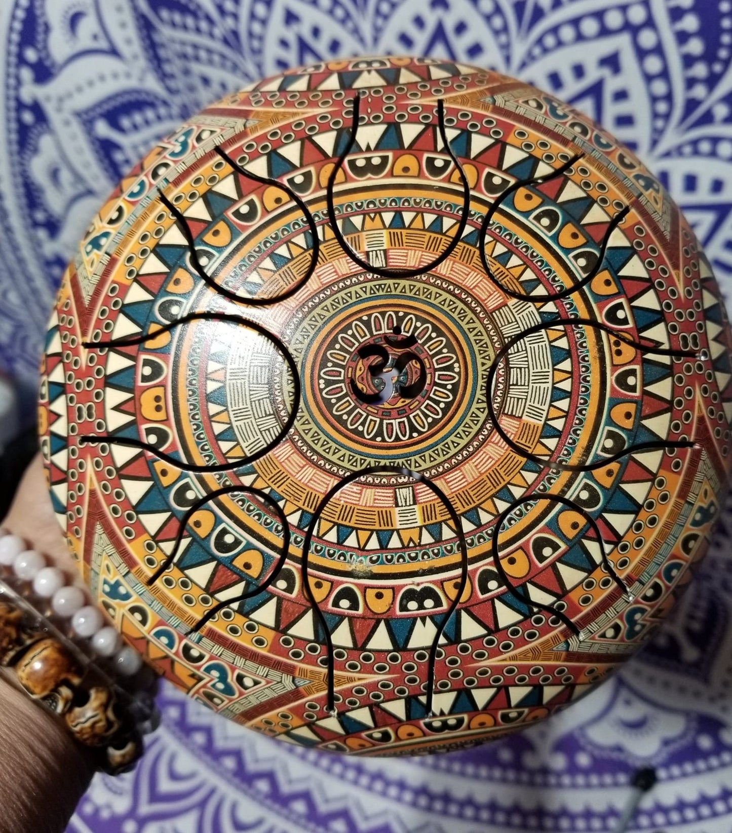 6 Inch Mandala Steel Tongue Drum